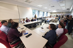 7ª Reunião (Ordinária) da COSMAM – Saúde Animal, castração, Leishmaniose e contratos terceirizados com a presença de representantes da prefeitura e das entidades e comunidade.