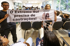 7ª Reunião (Ordinária) da COSMAM – Saúde Animal, castração, Leishmaniose e contratos terceirizados com a presença de representantes da prefeitura e das entidades e comunidade.