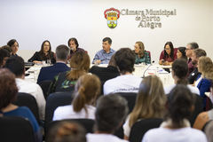7ª Reunião (Ordinária) da COSMAM – Saúde Animal, castração, Leishmaniose e contratos terceirizados com a presença de representantes da prefeitura e das entidades e comunidade.