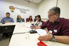 7ª Reunião (Ordinária) da COSMAM – Saúde Animal, castração, Leishmaniose e contratos terceirizados com a presença de representantes da prefeitura e das entidades e comunidade.