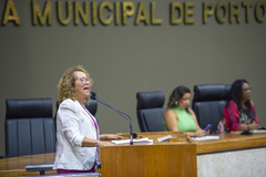 Entrega do prêmio Mulher Cidadã, homenageando o Dia Internacional da Mulher