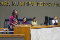 Entrega do prêmio Mulher Cidadã, homenageando o Dia Internacional da Mulher
