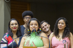 Entrega do prêmio Mulher Cidadã, homenageando o Dia Internacional da Mulher