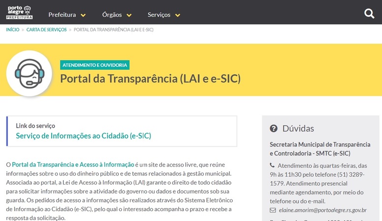 Portal Transparência Prefeitura
