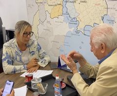 Fernanda recebeu a visita de Wilen Manteli