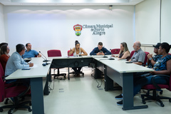 Reunião de Comissão - 8ª Reunião Ordinária da CUTHAB - Retorno sobre as demandas de moradores do Acesso 1 da Estrada Barro Vermelho, no Bairro Restinga (esgoto, drenagem e regularização fundiária).