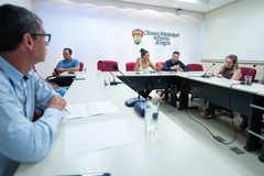 Reunião de Comissão - 8ª Reunião Ordinária da CUTHAB - Retorno sobre as demandas de moradores do Acesso 1 da Estrada Barro Vermelho, no Bairro Restinga (esgoto, drenagem e regularização fundiária).