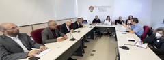 Reunião sobre transporte Coletivo em Porto Alegre e possibilidade de aumento de passagem.  Presença da EPTC, da Secretaria Municipal da Fazenda