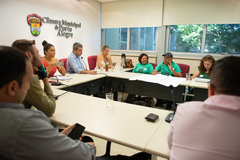 Reunião de Comissão - 9ª Reunião Ordinária da CUTHAB - COOTRAPOA (Cooperativa Habitacional) - Instalação de rede de água e infraestrutura. CONVIDADOS: DMAE; Secretaria Municipal de Meio Ambiente, Urbanismo e Sustentabilidade (SMAMUS); Secretaria Municipal de Serviços Urbanos (SMSurb); COOTRAPOA (Cooperativa Habitacional).
Proponente  Ver. Pablo Melo
Coordenador:Verª Karen Santos - Presidente da CUTHAB