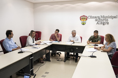 Defensora Andreia Paz Rodrigues participou da reunião da Cece