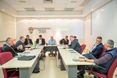 Reunião de Comissão - Conjunta CCJ e Cedecondh - Pauta: Sabatina do candidato à recondução ao cargo de Corregedor-Geral da Guarda Municipal.Sabatina do candidato à recondução ao cargo de Corregedor-Geral da Guarda Municipal.
Convidados:
Guarda Municipal
Sr. Adil Moura, Corregedor-Geral da Guarda Municipal