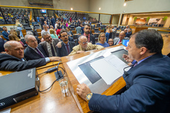 Movimentação de plenário