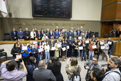 Câmara homenageia 36 trabalhadores de Porto Alegre