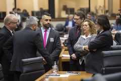 Movimentação de plenário