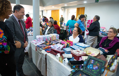 Presidente Hamilton Sossmeier prestigiou a abertura do evento