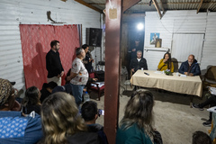 Comissão CUTHAB faz reunião com moradores para tratar sobre regularização fundiária da comunidade Ventos do Norte.