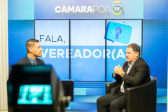O convidado desta primeira edição é o presidente do Legislativo, vereador Hamilton Sossmeier