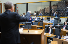 Movimentação de plenário