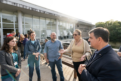 Visita da comissão teve objetivo de conhecer os serviços da nova empresa gestora