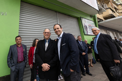 Presidente em exercício Moisés Maluco do Bem é homenageado pela FAAIMEB (Federação de Apoio às Associações, Igrejas e Ministros Evangélicos do Brasil), com o pastor Pastor Amâncio Ferreira, na Igreja Pentecostal Despertai Cristo Vem