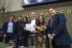 Transcurso dos dez anos da Tea Shop, de autoria vereadora Cláudia Araújo (PSD)