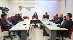 Reunião de Comissão - 17ª Reunião Ordinária da CUTHAB - Situação da ocupação na Estrada Afonso Lourenço Mariante – Bairro Belém Velho. CONVIDADOS: PGM; SMHARF; Defensoria Pública RS – Núcleo de Defesa Agrária e Moradia (NUDEAM); Liderança da Comunidade – Raquel Poltronieri. Verª Karen Santos - Presidente da CUTHAB