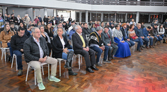 Presidente Hamilton Sossmeier participa do lançamento oficial do Acampamento Farroupilha