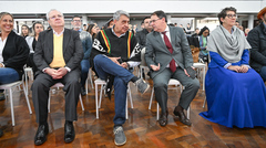 Presidente Hamilton Sossmeier participa do lançamento oficial do Acampamento Farroupilha
