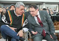 Presidente Hamilton Sossmeier participa do lançamento oficial do Acampamento Farroupilha