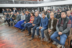 Presidente Hamilton Sossmeier participa do lançamento oficial do Acampamento Farroupilha