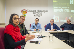 Reunião de Comissão - 17ª reunião (ordinária) da CECE - Pauta: Projeto prevê três horas de Educação Física por semana em escolas municipais