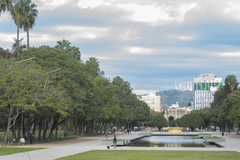 Linha de Turismo. Turismo. Porto Alegre. Ônibus. Redenção. Parque. Parque Farroupilha.