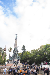 Linha de Turismo. Turismo. Porto Alegre. Ônibus. Monumento a Júlio de Castilhos.