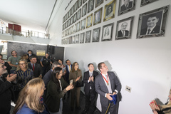 Descerramento da fotografia do vereador Marcio Bins Ely na Galeria dos Presidentes.