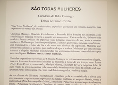 Camara Municipal de Porto Alegre recebe a Exposição " São Todas Mulheres "  Artistas: Elisabete Kreitchmann, Fernando Silva Ferreira e Christina Madruga - pintura e escultura
