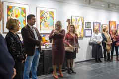 Exposição "São Todas Mulheres". Artistas: Elisabete Kreitchmann, Fernando Silva Ferreira e Christina Madruga - pintura e escultura. Proposição vereador Conselheiro Marcelo.
