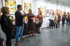 Exposição "São Todas Mulheres". Artistas: Elisabete Kreitchmann, Fernando Silva Ferreira e Christina Madruga - pintura e escultura. Proposição vereador Conselheiro Marcelo.
