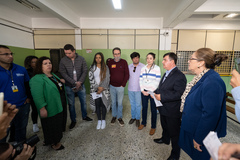 Vereadores foram recebidos por servidores do PACS e representantes da SMS