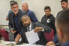Abordagem de fiscais foi questionada na reunião 