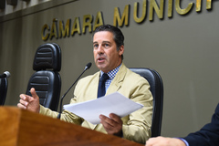 Valter Nagelstein (PMDB) formalizou hoje o pedido de CPI
