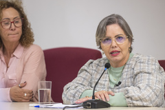 Secretária Sônia Oliveira compareceu na Cece
