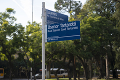 Atualmente, a denominação de logradouros é de no mínimo 30% e no máximo de 70% para cada sexo