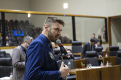 Movimentação de Plenário. Vereador Jessé Sangalli