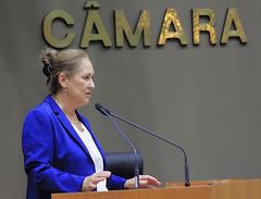 Vereadora Lourdes Sprenger presidente da Escola do Legislativo
