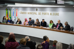 Cosmam promoveu a reunião para debater o projeto de construção das UBSs Leopoldina e Coinma