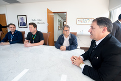 Presidente Hamilton Sossmeier recebe direção da CEEE Equatorial
