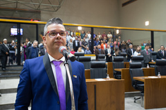 Vereador Dani Morethson toma posse na Câmara Municipal de Porto Alegre