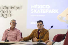 Reunião sobre demandas de melhorias na pista de skate da Praça México - México Skatepark.