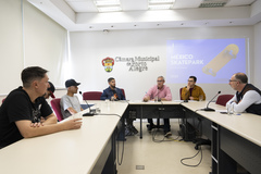 Reunião sobre demandas de melhorias na pista de skate da Praça México - México Skatepark.