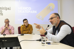 Reunião sobre demandas de melhorias na pista de skate da Praça México - México Skatepark.